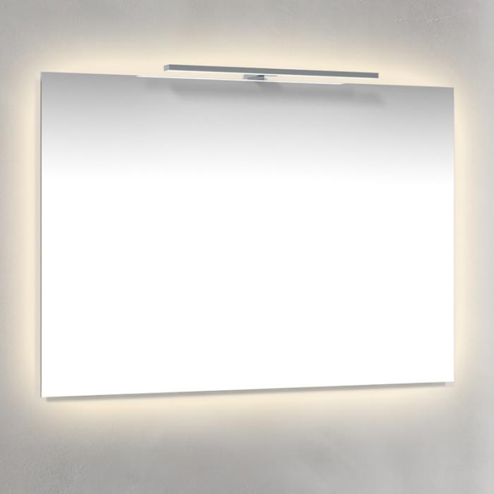  Macro Design Spegel med T-belysning LED - Badhuset.se