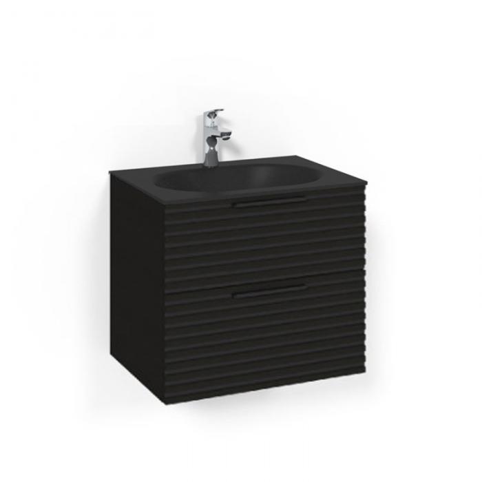  Macro Design Crown Stripe Kommod 60x45 med heltckande tvttstll - Badhuset.se