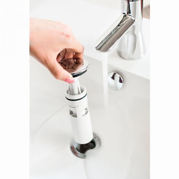  INR Easy Clean Vattenls inklusive ppen bottenventil - Badhuset.se