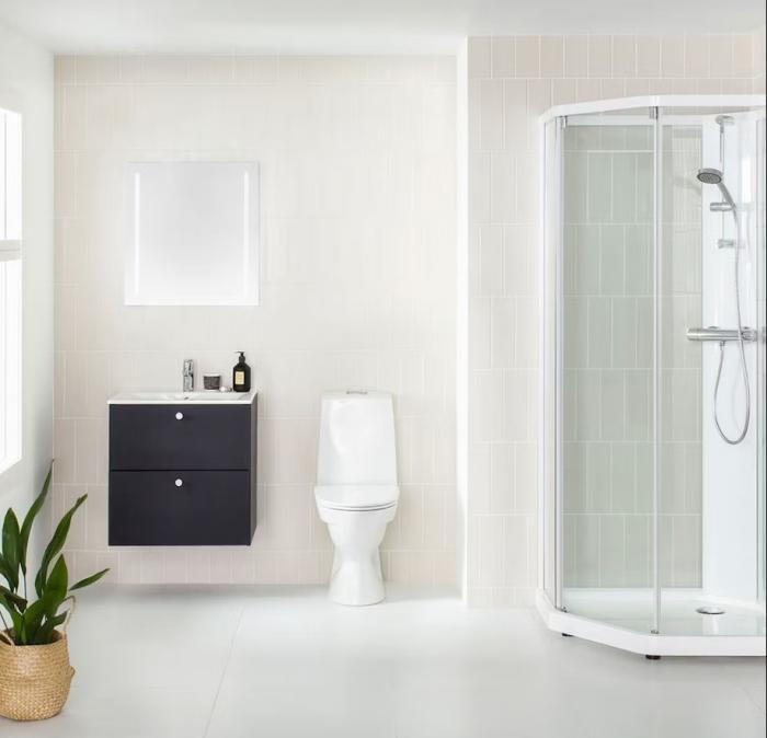  Contura Showerama Classic Pentagonal Duschkabin - Badhuset.se