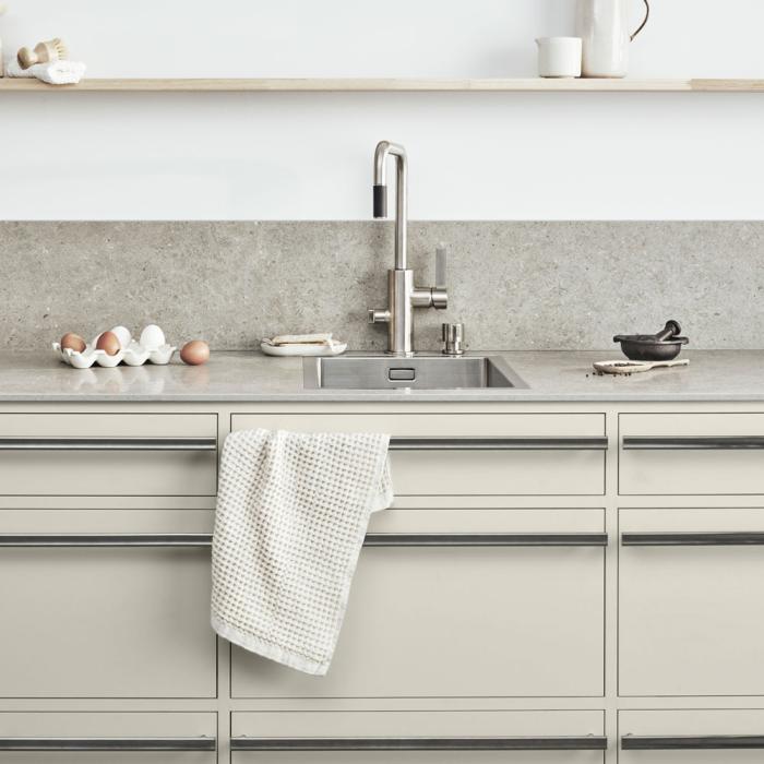  Bricmate Stone Select Light Grey Honed Bänkskiva - Badhuset.se