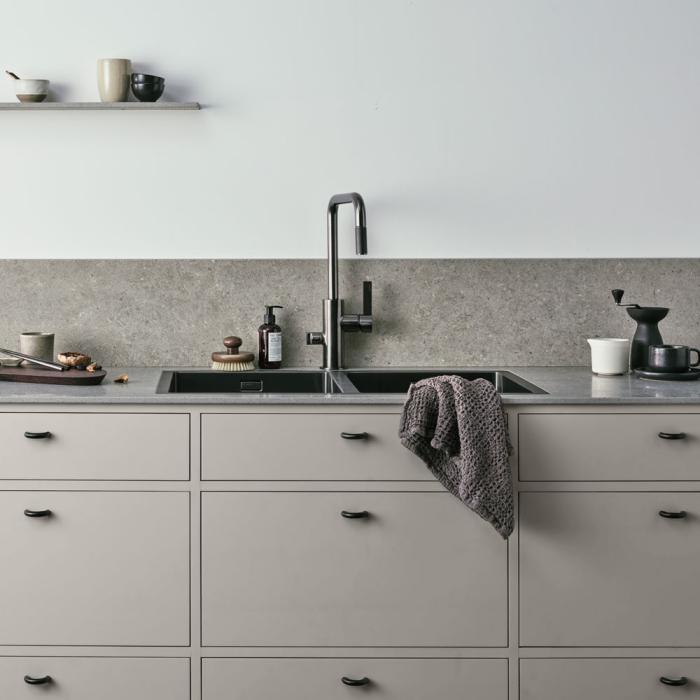 Bricmate Stone Select Grey Honed Bänkskiva - Badhuset.se