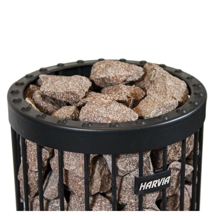  Harvia Bastustenar Elite Gray 5–10 cm - Badhuset.se