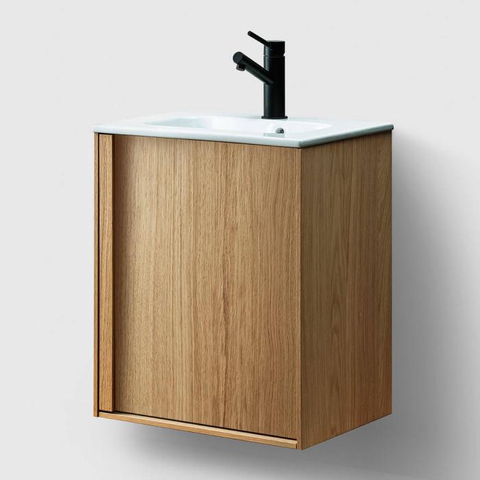  Haven H2 50 Slim Kommod med porslinstvättställ - Badhuset.se