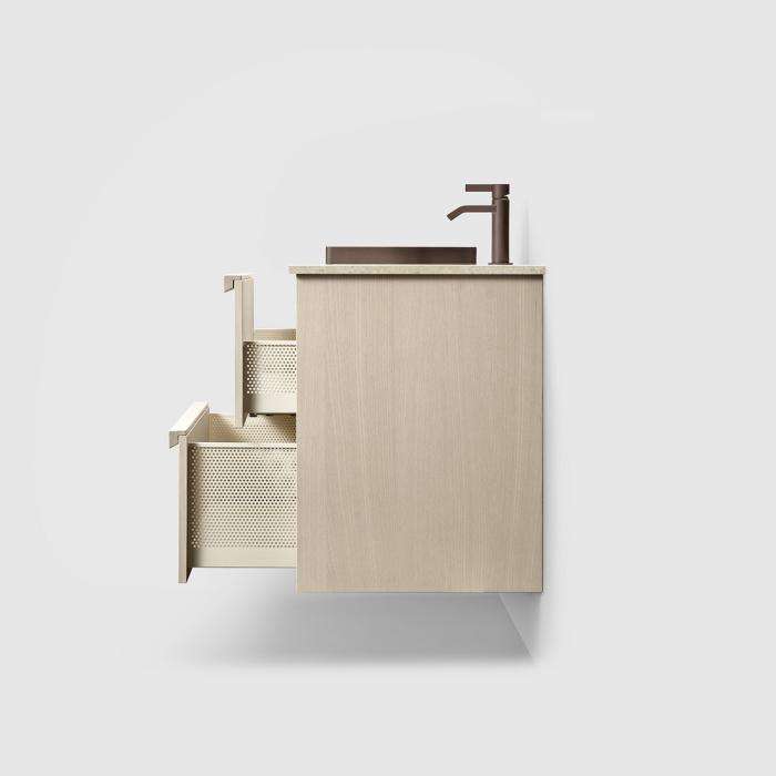  Haven H2 60 Kommod med bänkskiva och nedsänkt tvättställ - Badhuset.se