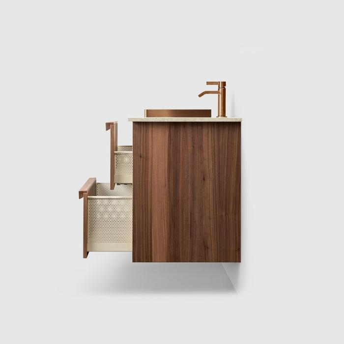  Haven H2 60 Kommod med bänkskiva och nedsänkt tvättställ - Badhuset.se