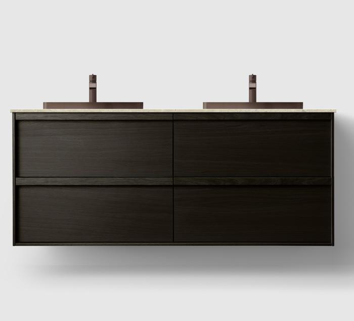  Haven H2 140 Kommod med bänkskiva och nedsänkt tvättställ - Badhuset.se