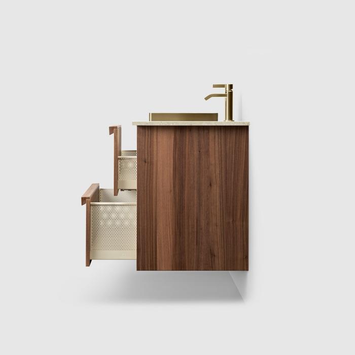  Haven H2 60 Kommod med bänkskiva och nedsänkt tvättställ - Badhuset.se