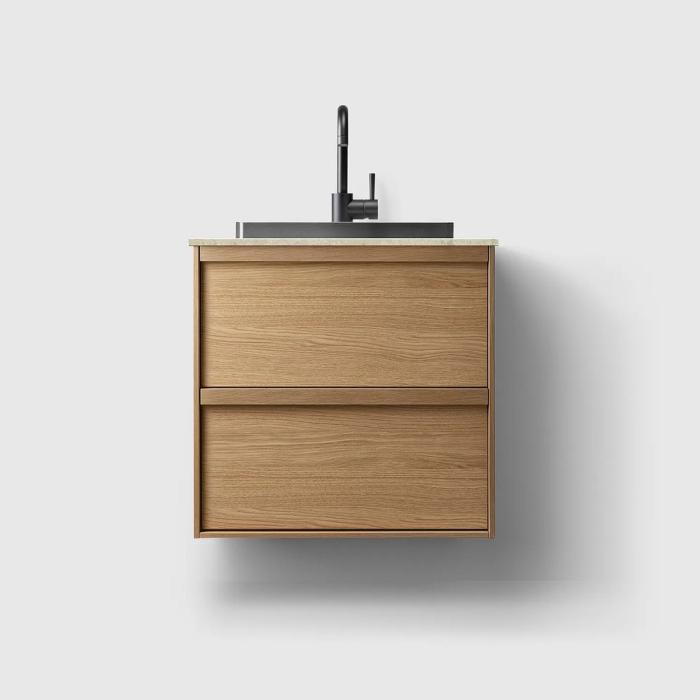 Haven H2 60 Kommod med bänkskiva och nedsänkt tvättställ - Badhuset.se