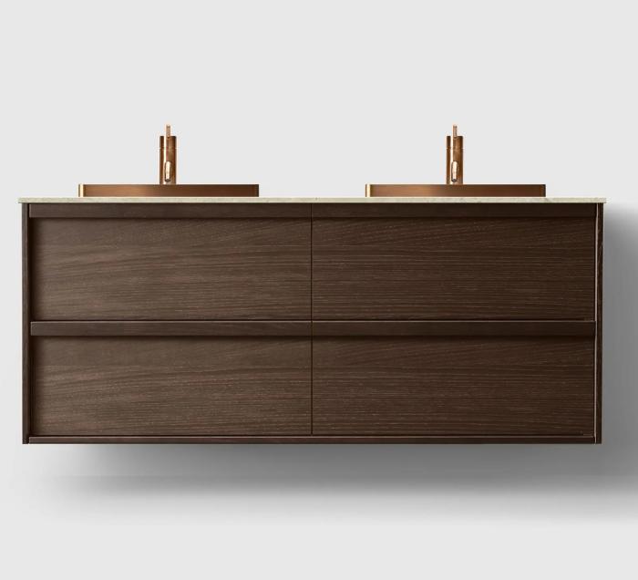  Haven H2 140 Kommod med bänkskiva och nedsänkt tvättställ - Badhuset.se