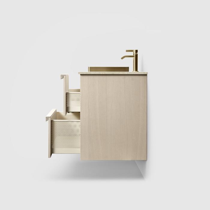  Haven H2 60 Kommod med bänkskiva och nedsänkt tvättställ - Badhuset.se