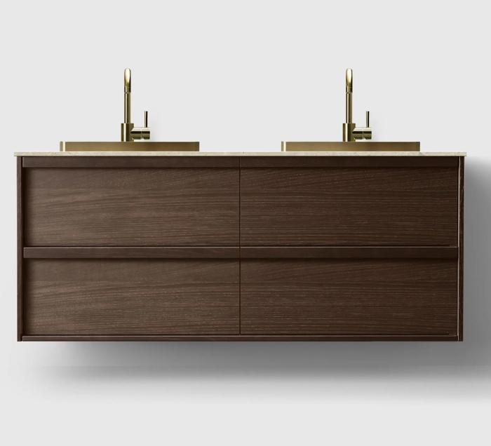  Haven H2 140 Kommod med bänkskiva och nedsänkt tvättställ - Badhuset.se