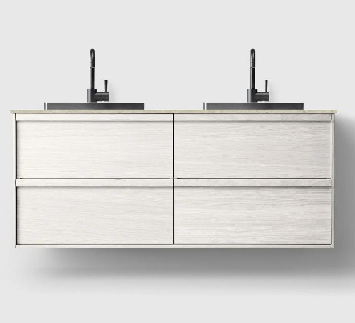  Haven H2 140 Kommod med bänkskiva och nedsänkt tvättställ - Badhuset.se