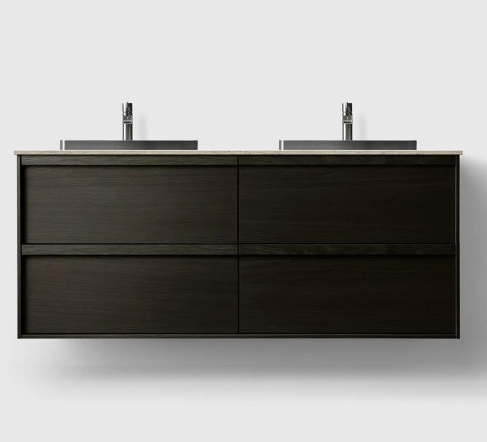  Haven H2 140 Kommod med bänkskiva och nedsänkt tvättställ - Badhuset.se