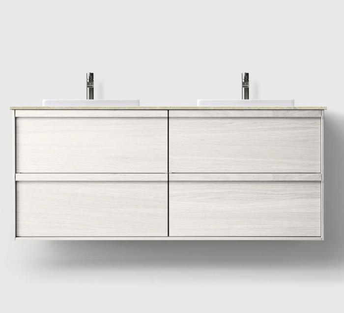  Haven H2 140 Kommod med bänkskiva och nedsänkt tvättställ - Badhuset.se