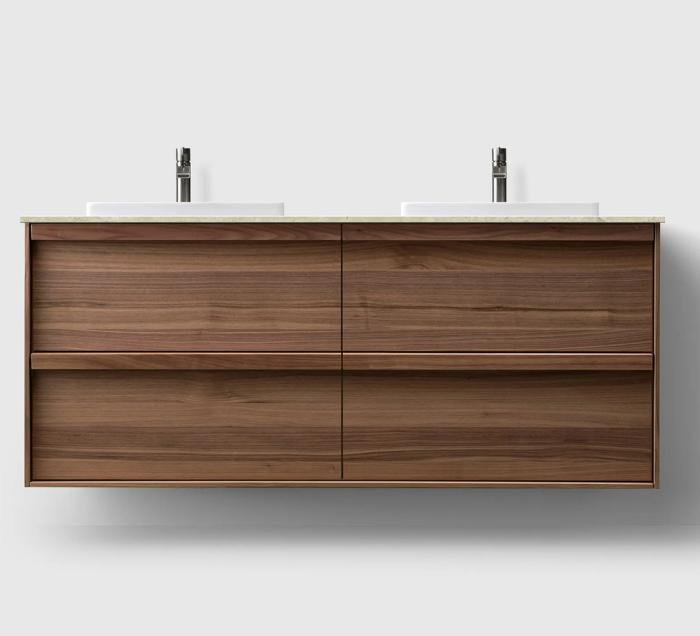  Haven H2 140 Kommod med bänkskiva och nedsänkt tvättställ - Badhuset.se