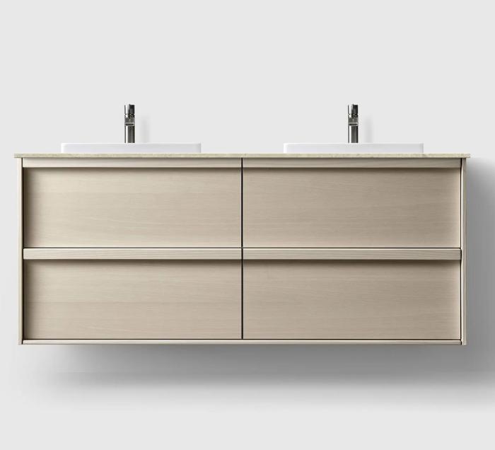  Haven H2 140 Kommod med bänkskiva och nedsänkt tvättställ - Badhuset.se