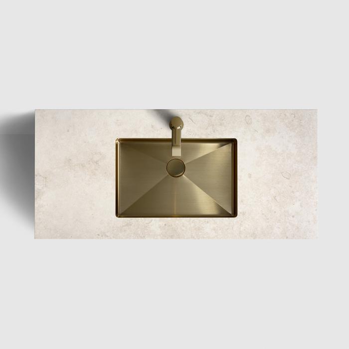  Haven H2 140 Kommod med bänkskiva och nedsänkt tvättställ - Badhuset.se