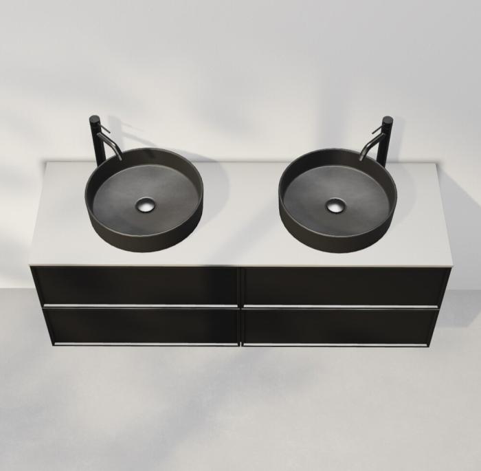  INR Core Sense Dubbelkommod (bänkskiva) - Badhuset.se