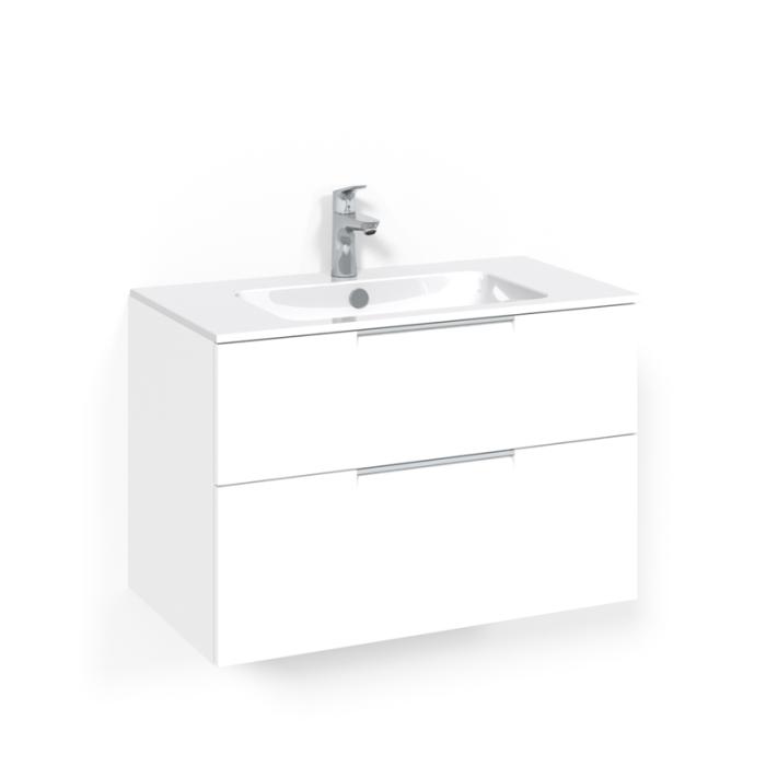  Macro Design Crown Kommod 80x45 med heltäckande tvättställ - Badhuset.se