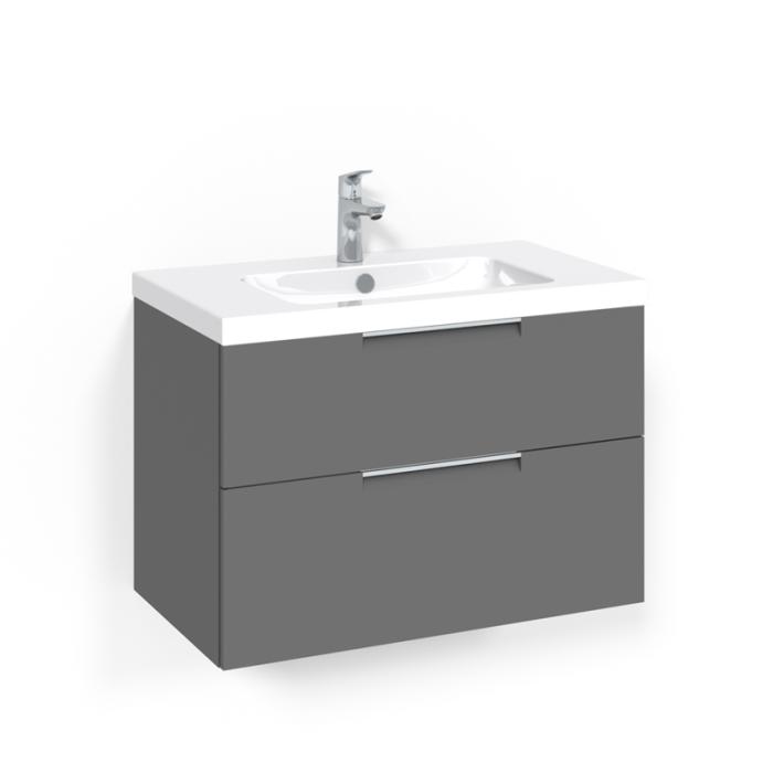  Macro Design Crown Kommod 80x45 med heltäckande tvättställ - Badhuset.se