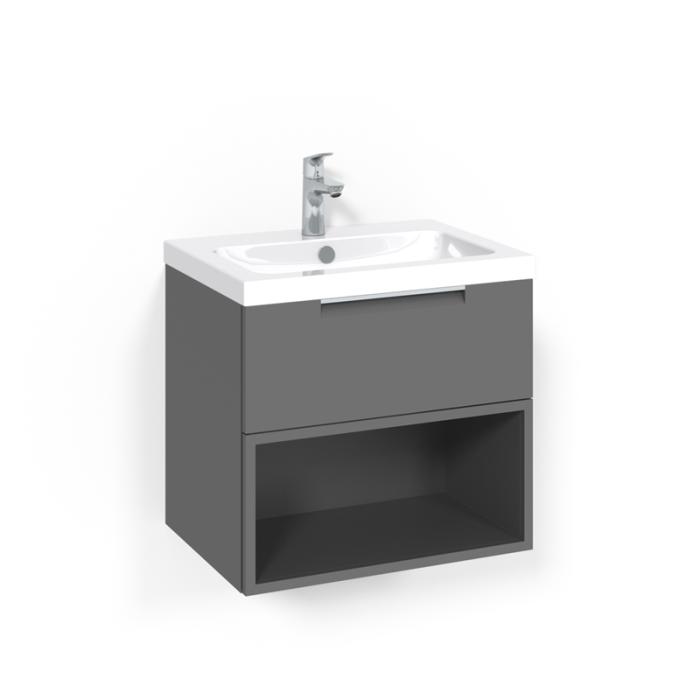  Macro Design Crown Kommod 60x45 med heltäckande tvättställ - Badhuset.se