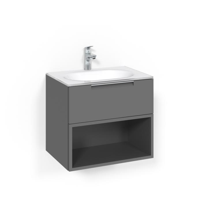  Macro Design Crown Kommod 60x45 med heltäckande tvättställ - Badhuset.se