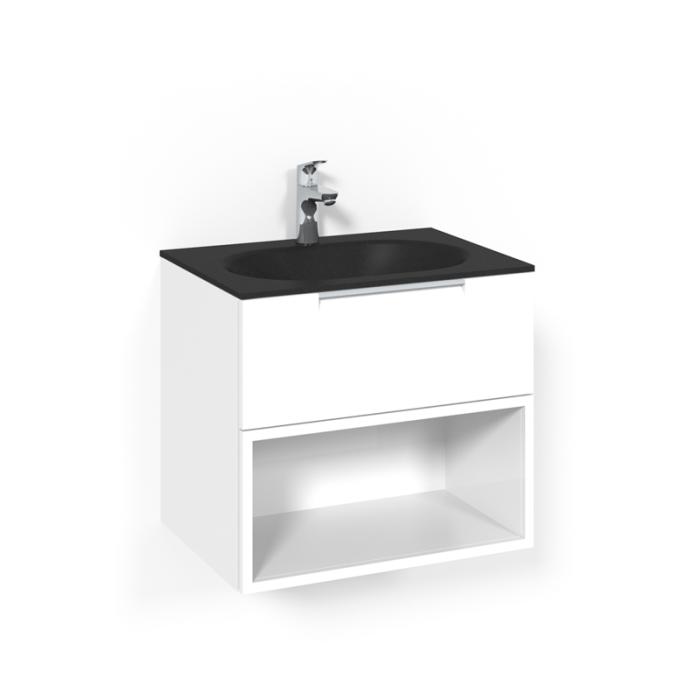  Macro Design Crown Kommod 60x45 med heltäckande tvättställ - Badhuset.se