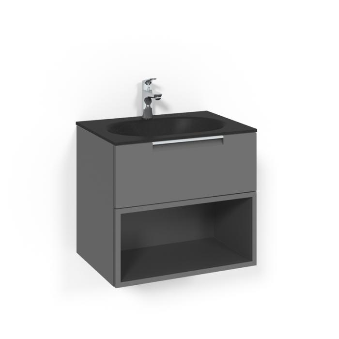  Macro Design Crown Kommod 60x45 med heltäckande tvättställ - Badhuset.se