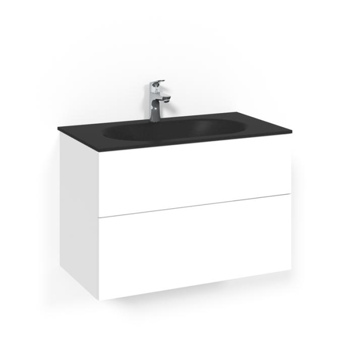  Macro Design Crown Kommod 80x45 med heltäckande tvättställ - Badhuset.se