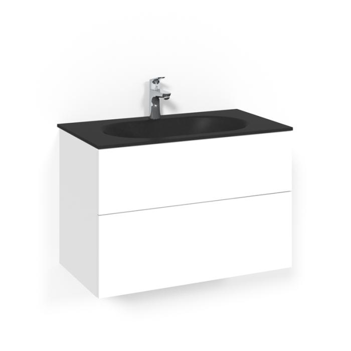  Macro Design Crown Kommod 80x45 med heltäckande tvättställ - Badhuset.se