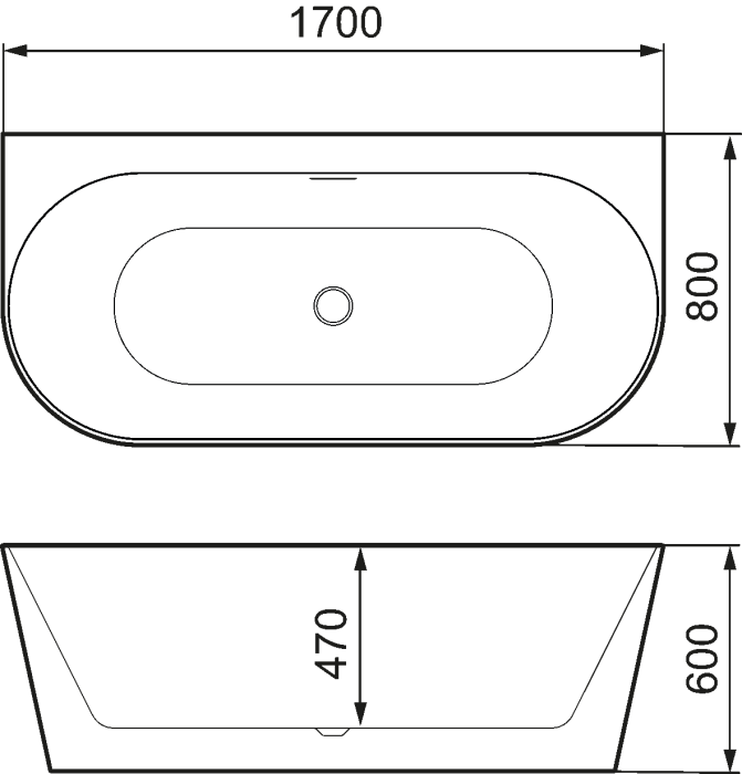  Mora X Collection MARE X Badkar - Badhuset.se