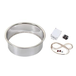  Harvia Inf&auml;llningsram f&ouml;r Cilindro PC70/PC90 Steel, upplyst - Badhuset.se