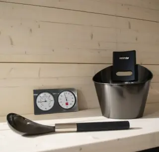  Harvia Bastuset: st&auml;va, skopa, bastutermometer - Badhuset.se