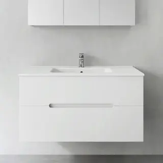  Hafa Sun Kommod 100 med heltäckande tvättställ - Badhuset.se