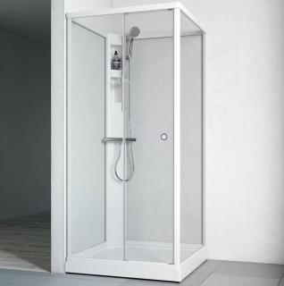  Macro Design Duschkabin Flow Front med Standard Blandare - Badhuset.se