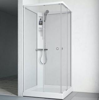  Macro Design Duschkabin Flow Rak med Standard Blandare - Badhuset.se