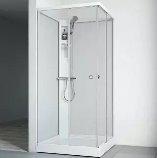  Macro Design Duschkabin Flow Rak med Standard Blandare - Badhuset.se