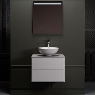  Hafa Edge Kommod 60 med ovanpåliggande tvättställ - Badhuset.se