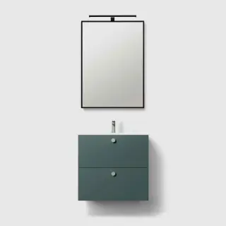  Toniton H3 Kommod med porslin tvättställ - Badhuset.se