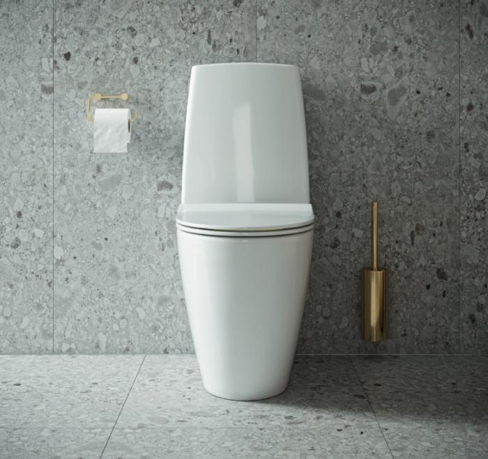  Ifö Spira Art 6250 Turboflush Golvstående Toalettstol - Badhuset.se
