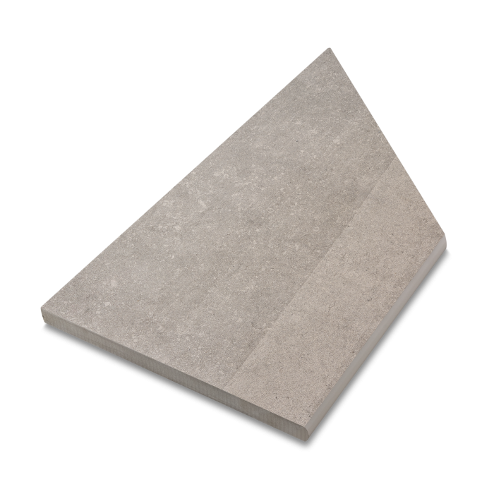  Bricmate Z Limestone Light Grey Inner Corner Left - Badhuset.se