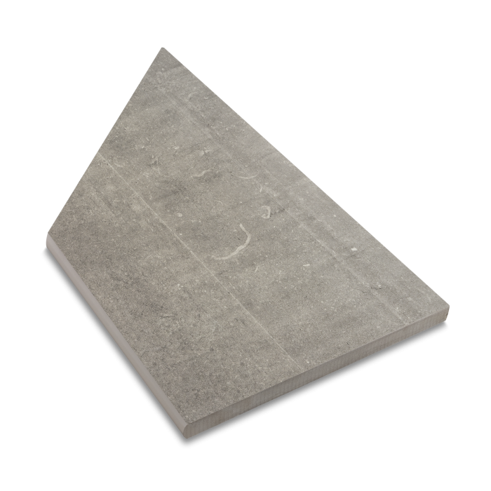  Bricmate Z Limestone Grey Inner Corner Right - Badhuset.se