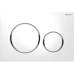  Geberit Spolplatta SIGMA20 Vit/Blankpolerat - Badhuset.se