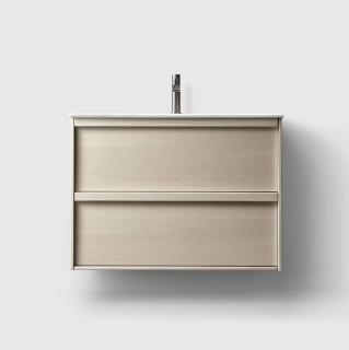  Haven H2/80 Slim med porslinstvättställ - Badhuset.se