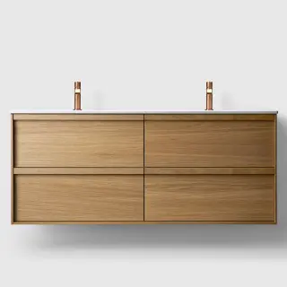  Haven H2 140 Kommod med dubbeltvättställ - Badhuset.se