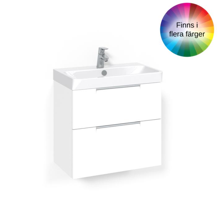 Macro Design Crown Kommod 60x35 med heltäckande tvättställ - Badhuset.se