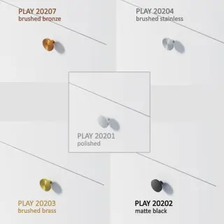  INR PLAY handtag 35mm - Badhuset.se