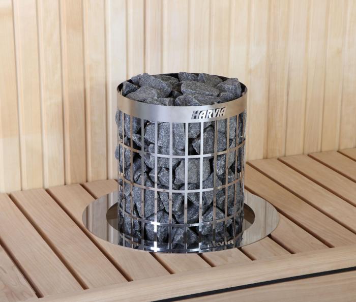  Harvia Infällningsram för Cilindro Steel - Badhuset.se
