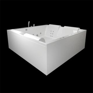  Westerbergs Pacific 180 SQ kvadratiskt massagebadkar - Badhuset.se